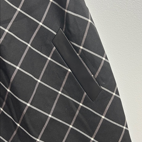 Rag & Bone Phoebe Leather Trim Shift Dress SZ 8 - Picture 5 of 11